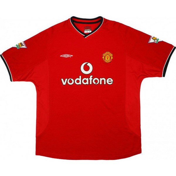 Trikot Manchester United Heim Retro 2000 2002 Rote